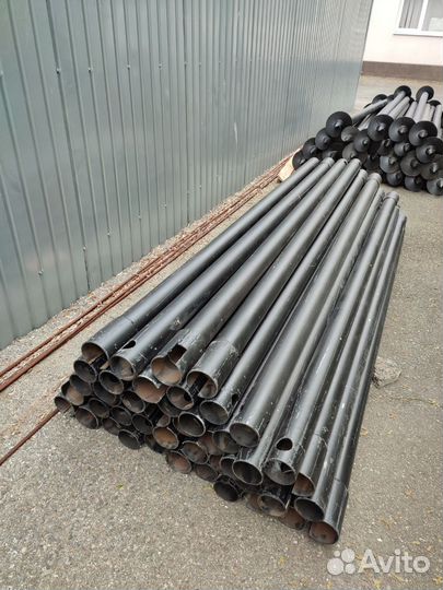 Монтаж винтовых свай