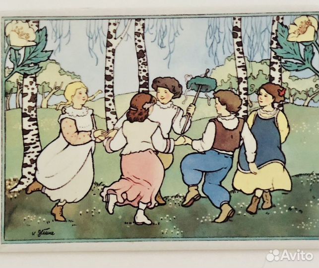 Картина-Открытка Villeroy&Boch Германия Фарфор