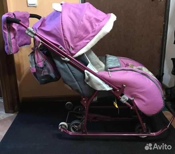 Санки коляска Nika kids