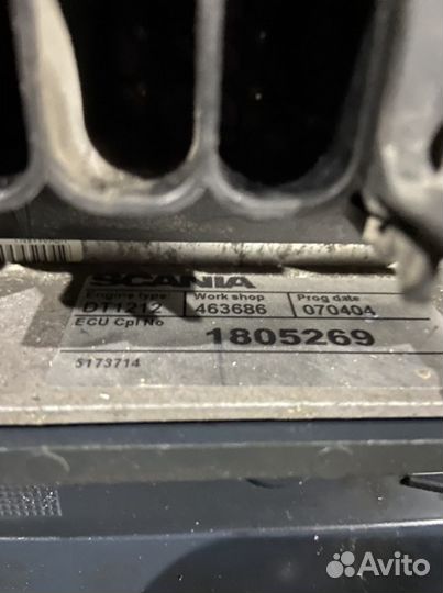 Блок управления DT1212 scania 1805269