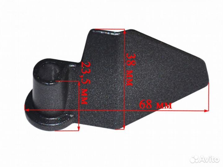 Нож (лопатка, тестомешалка) хлебопечки Gorenje