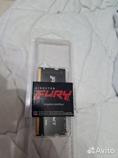 Оперативная память DDR5 sodimm 8 гб kingston