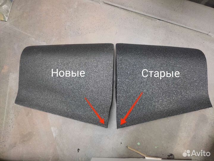 Заглушки третьего ряда сидений Toyota Fortuner