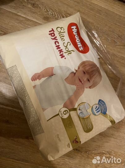 Подгузники трусики elite soft 6 (15-25 кг)