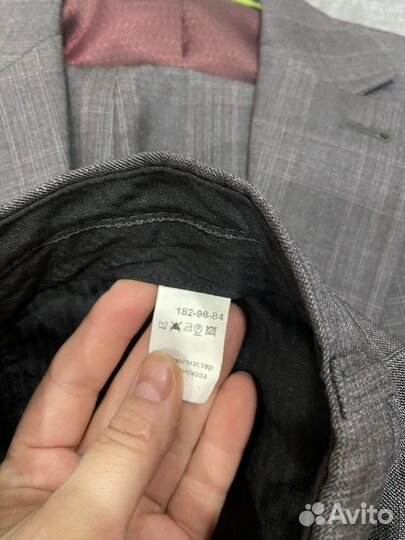 Мужской классический костюм 46 48