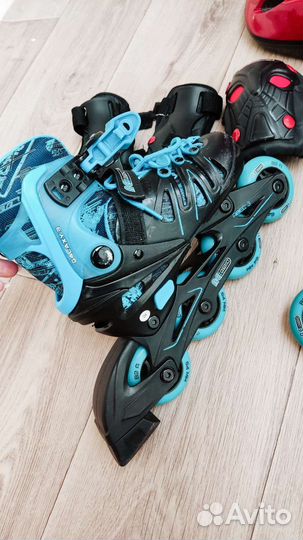 Детские ролики с защитой