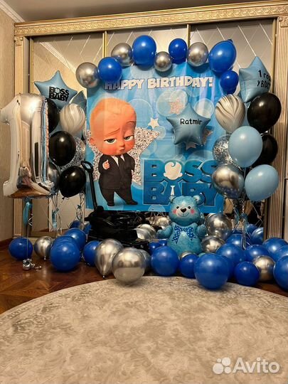 Банер на день рождения фотозона