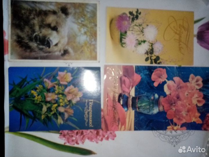 Календарики-магниты-открытки СССР