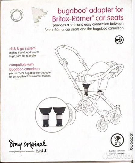 Адаптер Bugaboo Cameleon для Britax-Romer