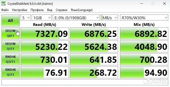 Ssd pci e 4.0 adata Legend 960 max 2tb