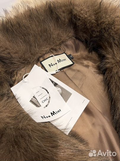 Шуба из эко меха