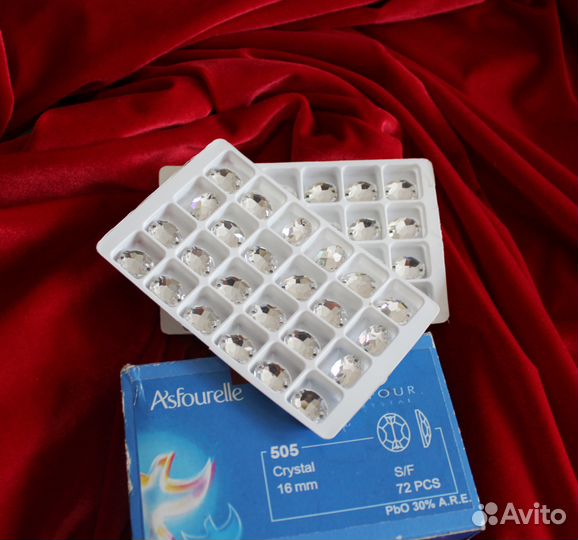 Стразы пришивные