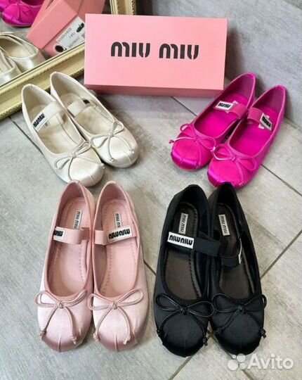 Балетки Miu Miu р.36-40