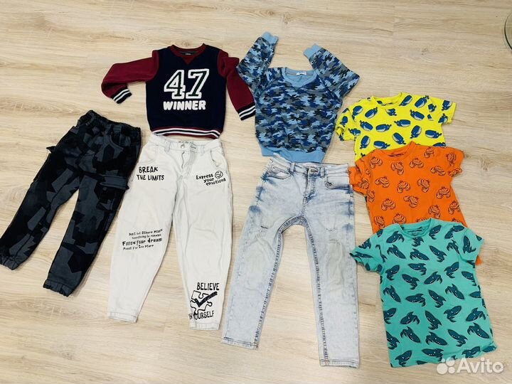 Фирменные вещи на мальчика Next, reserved 110-122