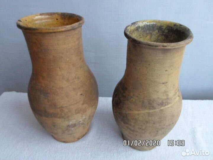 Кувшин старинный, квасник, горшочек, салатник