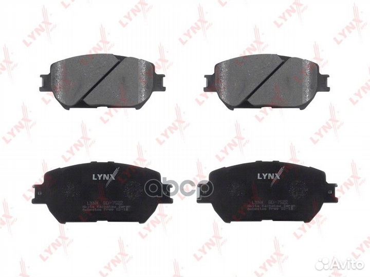 Колодки тормозные дисковые перед 1,46 BD752