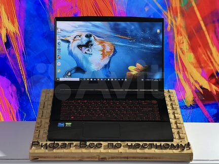 Ноутбук MSI i5-11400h / 16GB/ SSD / RTX3050