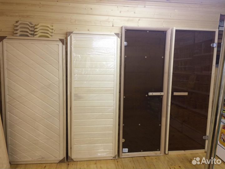 Двери для бань, саун, коробки, обналичка, ручки