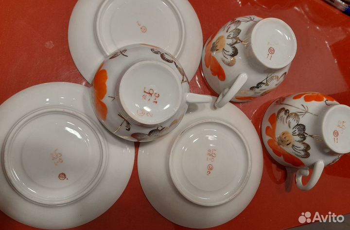 Чайная пара Маки Барановка