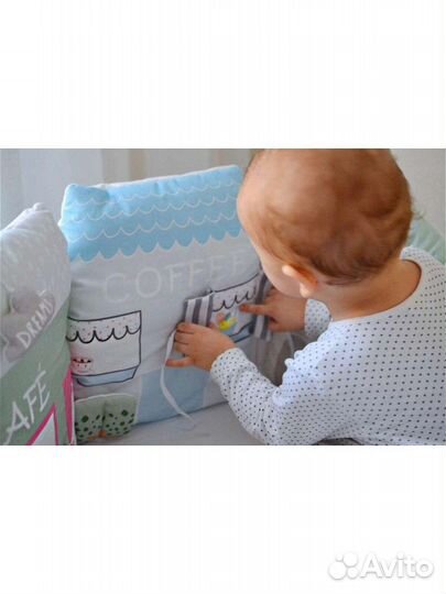 Бортики в детскую кроватку