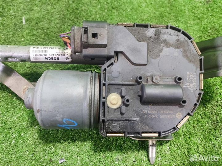 Мотор стеклоочистителя левый volkswagen Golf Plus