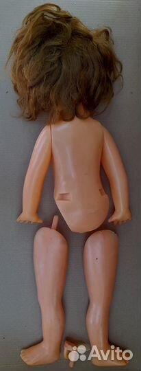 Кукла Нина СССР 70 см Кругозор Москва дефект ноги
