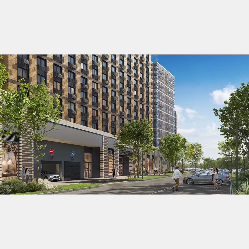 1-к. квартира, 41,5 м², 2/22 эт.