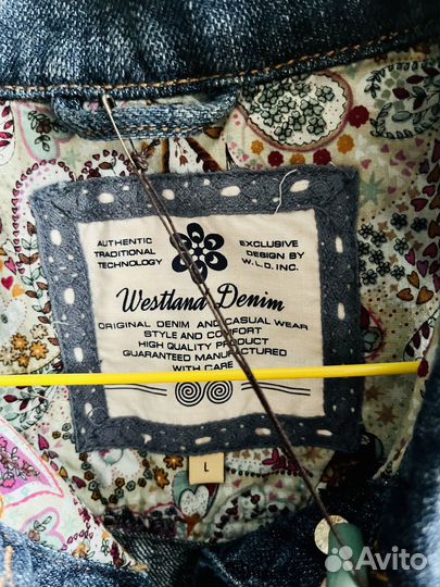 Джинсовая жилетка Westland новая р-р 46-48