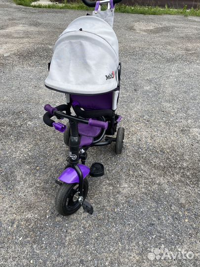 Детский Трехколесный велосипед с ручкой