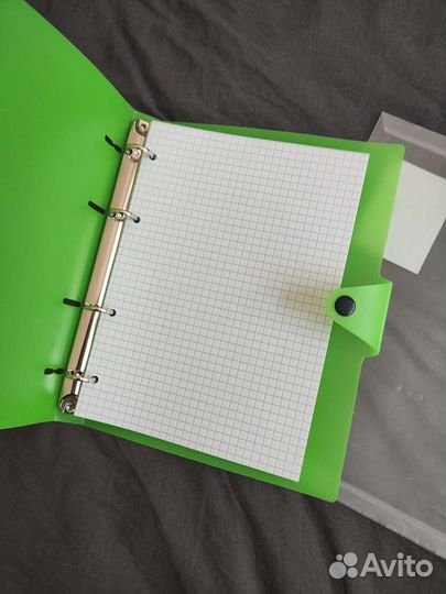 Канцелярия папка тетрадь держатель