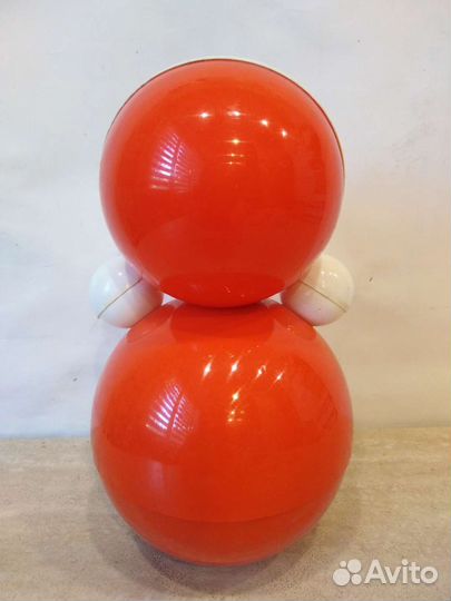 Игрушка неваляшка СССР, 21 см.,пластмасса