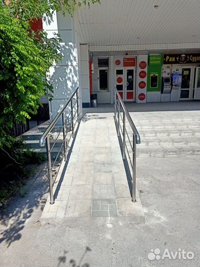 Перила из нержавеющей стали