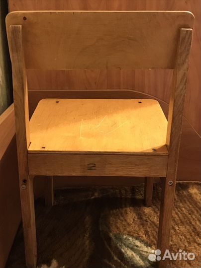 Стул детский деревянный