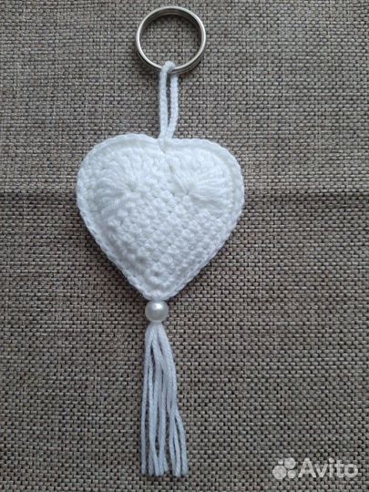 Брелок-подвеска Сердце Валентинка