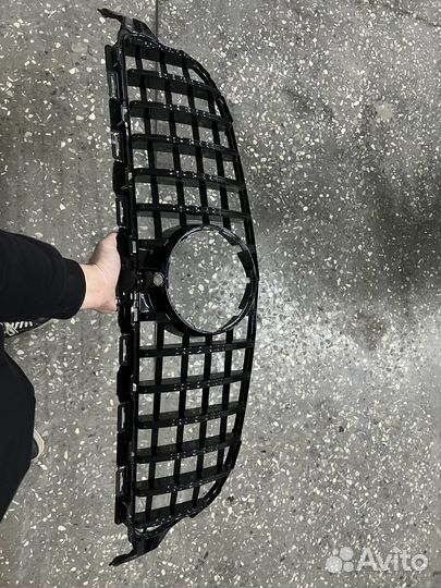 Решетка радиатора mercedes w205 GT