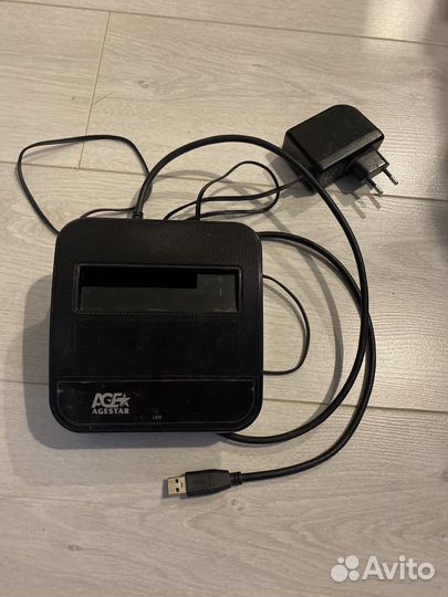 Док-станция для HDD AgeStar 3cbto1, черный