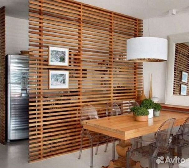 Реечные раздвижные перегородки