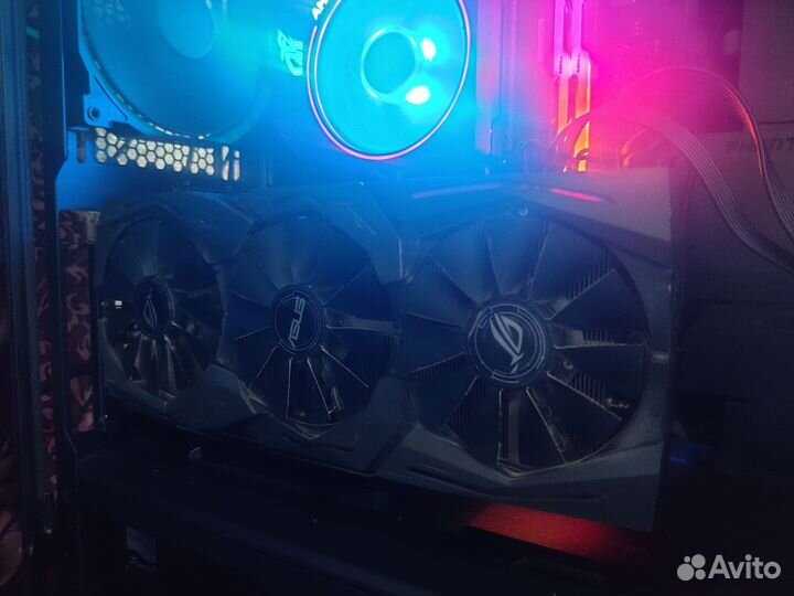 Видеокарта gtx 1080 ti 11 gb asus strix