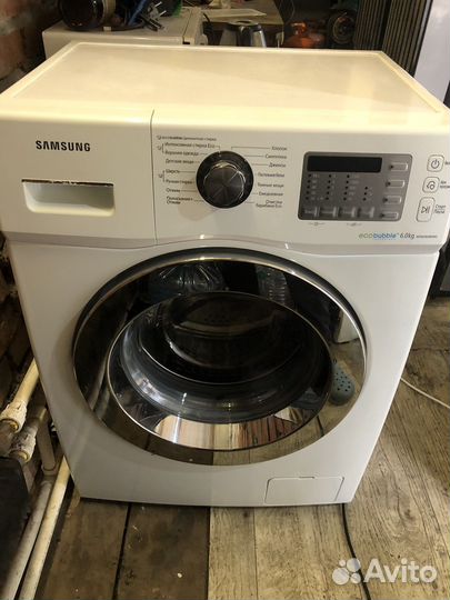 Стиральная машина samsung eco bubble