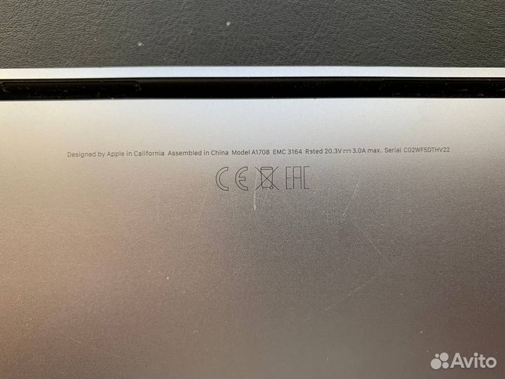 Macbook pro 13 2017 a1708