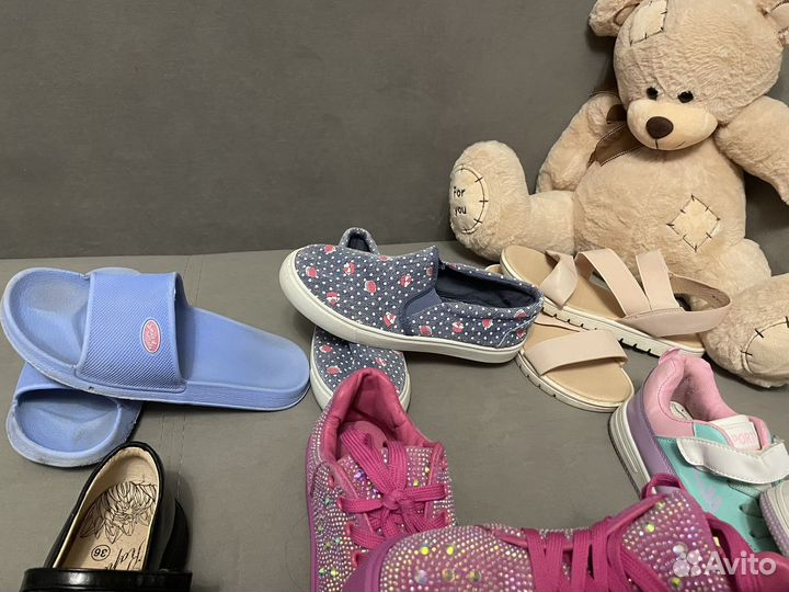 Детская обувь для девочек пакетом