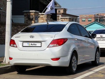 Hyundai Accent 1.4 AT, 2017, 56 300 км