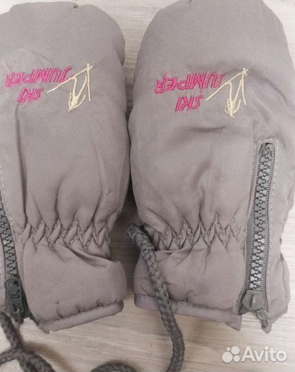 Варежки детские зима