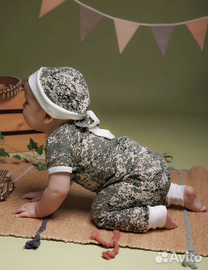 Костюм камуфляж 62-68