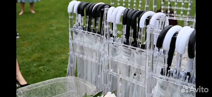 Зонт прозрачный