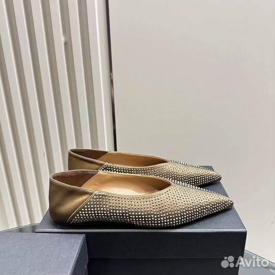 Балетки натуральная кожа 37