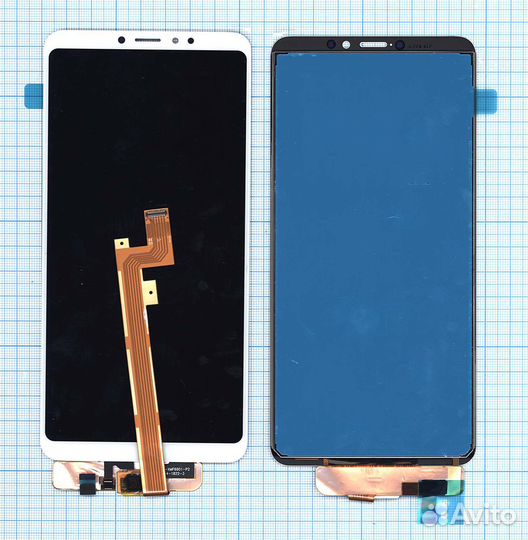 Дисплейный модуль для Xiaomi Mi Max 3 белый