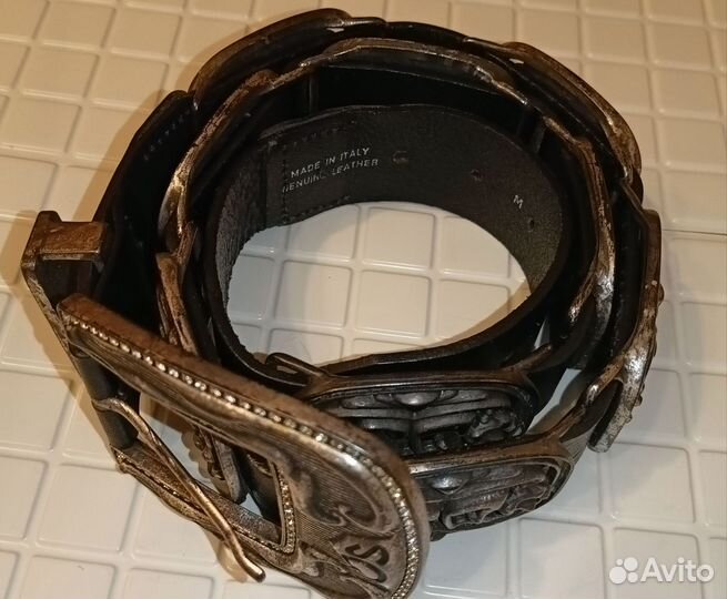 Ремень кожаный SQ