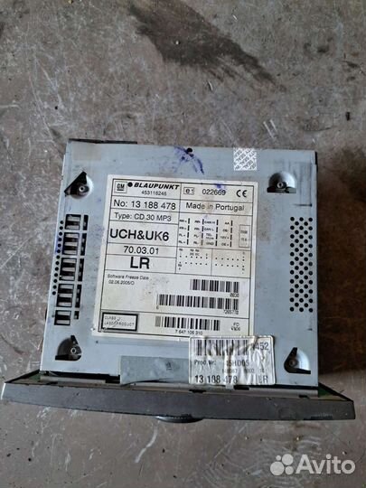 Магнитола Opel Vectra C