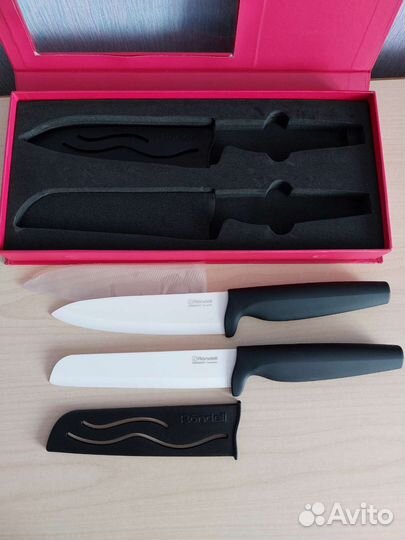 Набор новых керамических ножей 